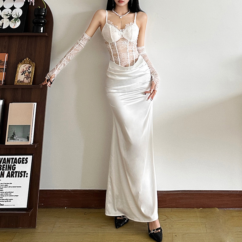 Women's Solid Color Fashion Sling Dress
