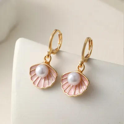 Starfish Shell Women's Stud Earrings