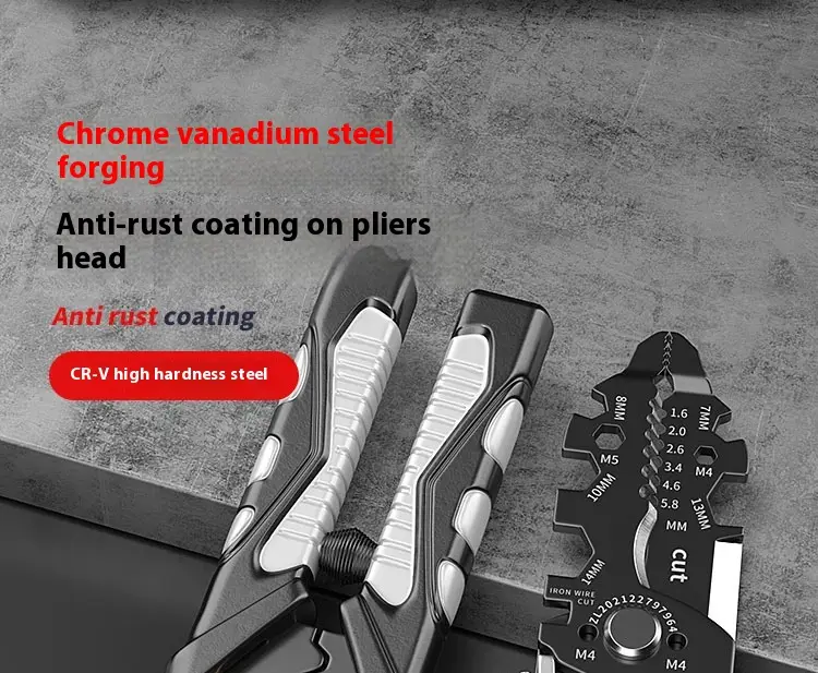 Multi-functional New Wire Stripper Branch Pliers Winding Cutting Wire Stripping