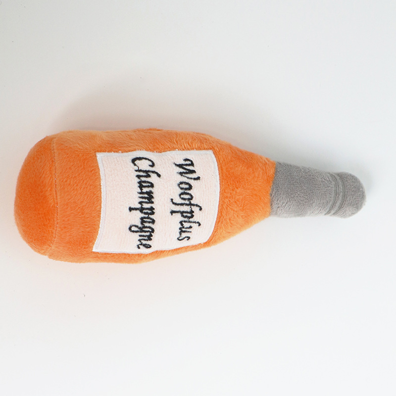 Orange Wine Bottle