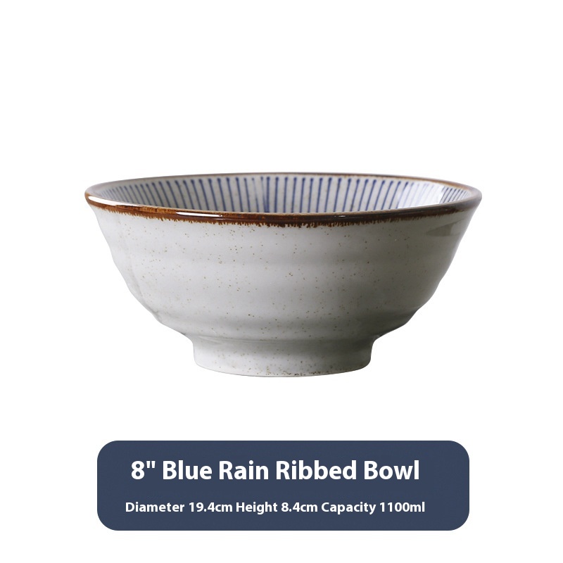 8inch Ribbed Bowl