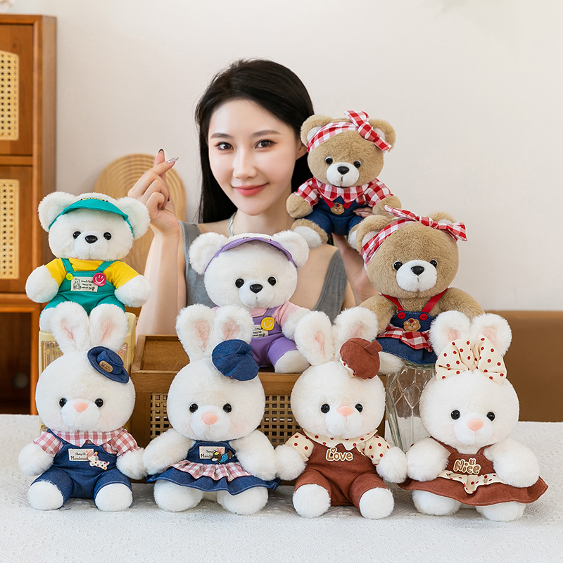 Rabbit Plush Toy Cute Youth Couple