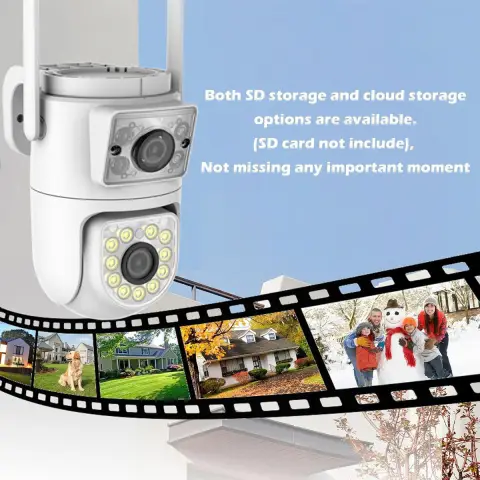 Creative Home Graffiti Intelligent Binocular Camera