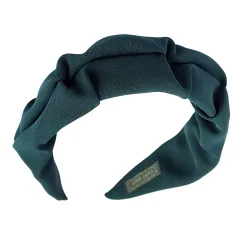 Women's Fabric Headband Fashion Pleated - 8 Ink Blue - View 1