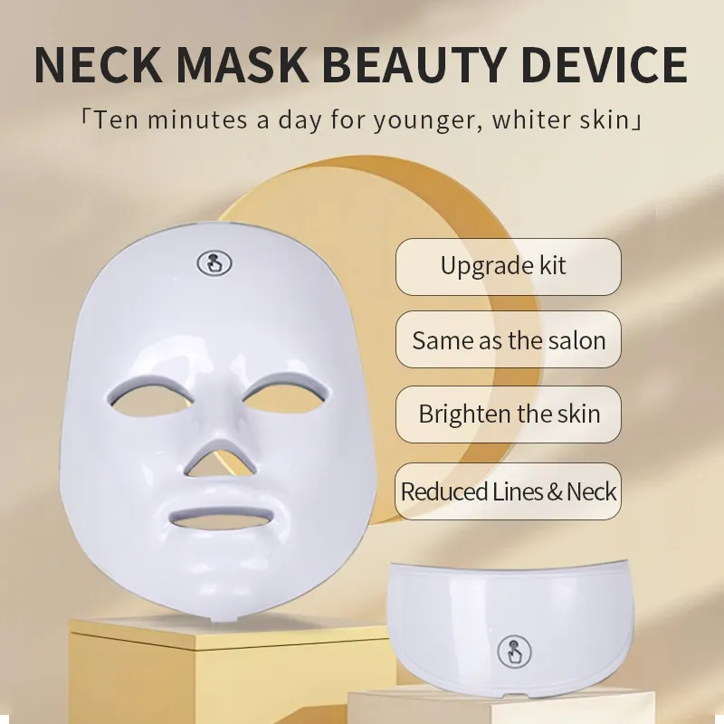 Facial Colorful LED Beauty Mask Beauty Device