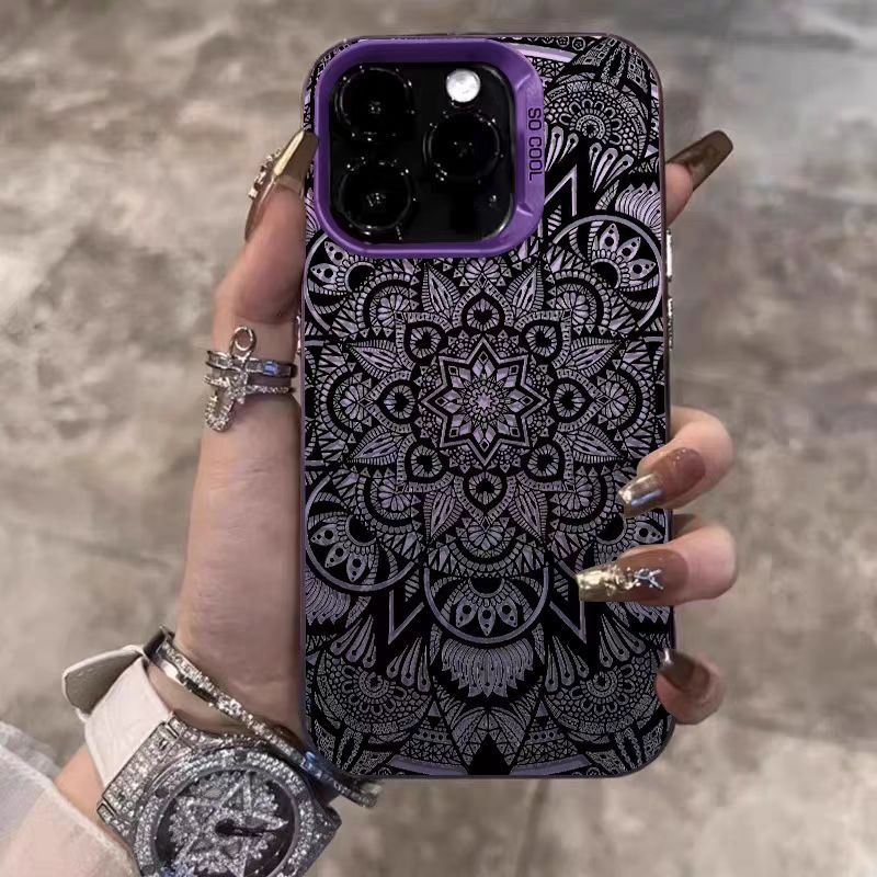 Dark-patterned Totem Phone Case