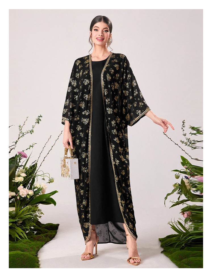 Women's Gilding Lace Mesh Dress