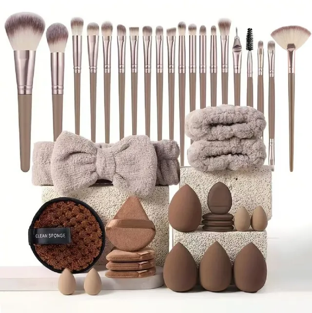 Beauty Tools Major Combination Suit Face Wash Makeup 40Pcs Set - Shop at LoveMi