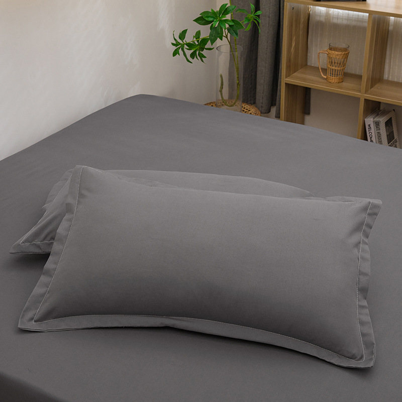 Dark Gray Pillowcase