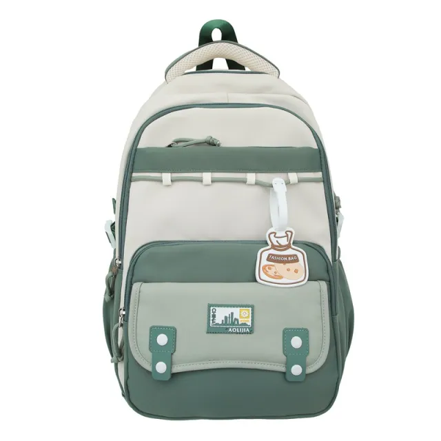 Large Capacity School Bag For Junior And Senior High School Green - Shop at LoveMi