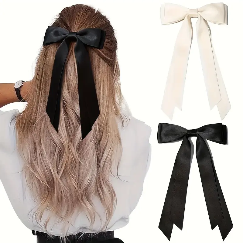 Amazon Best-Selling Womens Ballet-Style Double-Layer Flowing-Tail Hair