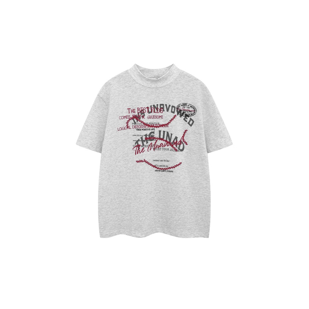 Women's High Street Top With Letter Print