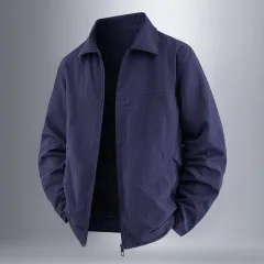Quick-drying Breathable Sun Protection Clothes Clothing For Middle-aged Dad Lightweight - Blue - View 1