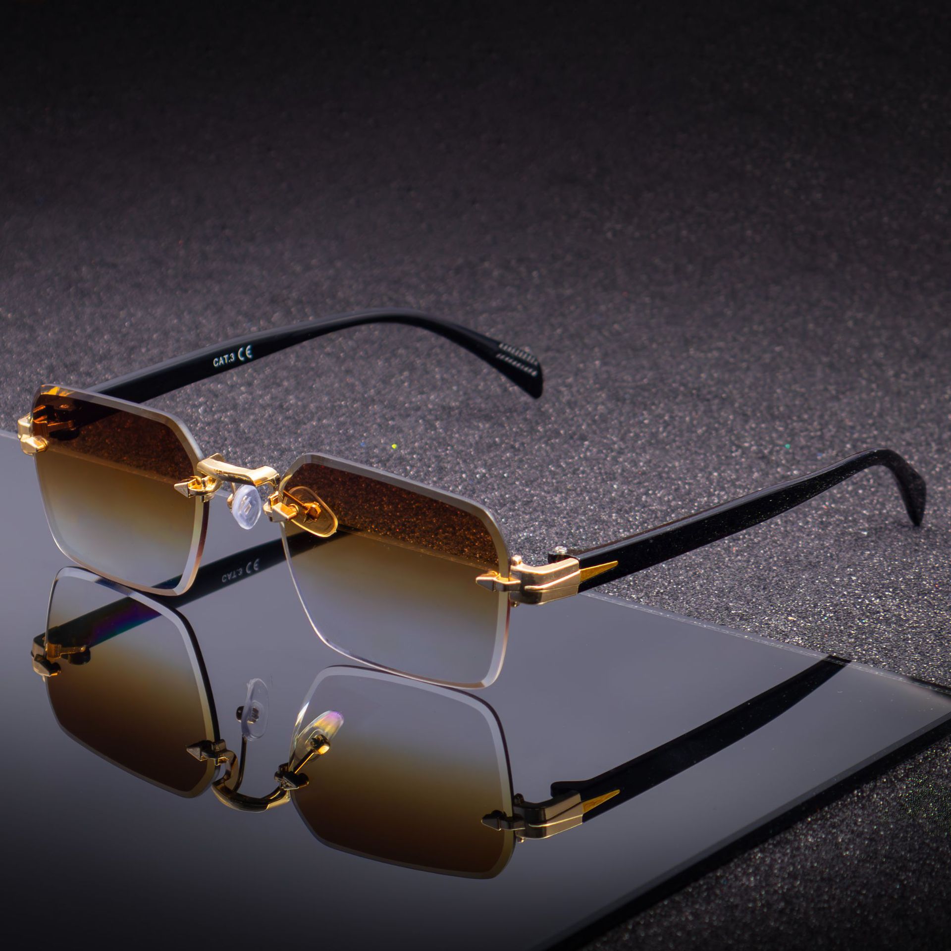 Men's Frameless Fashion Sunglasses