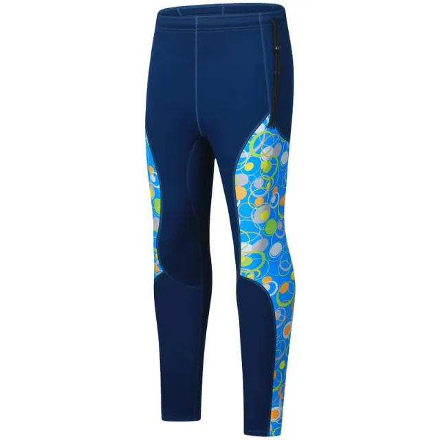 Diving Suit 3mm Split Long sleeved Long Trousers Snorkeling Swimsuit Blue - Shop at LoveMi
