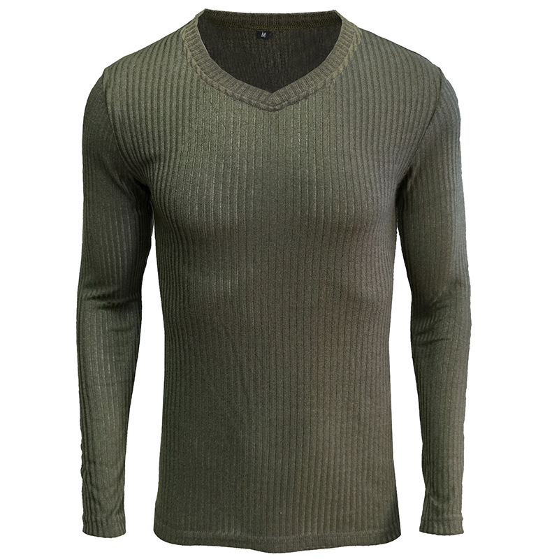 Title 2, European and American knitted mens long-sleeve...