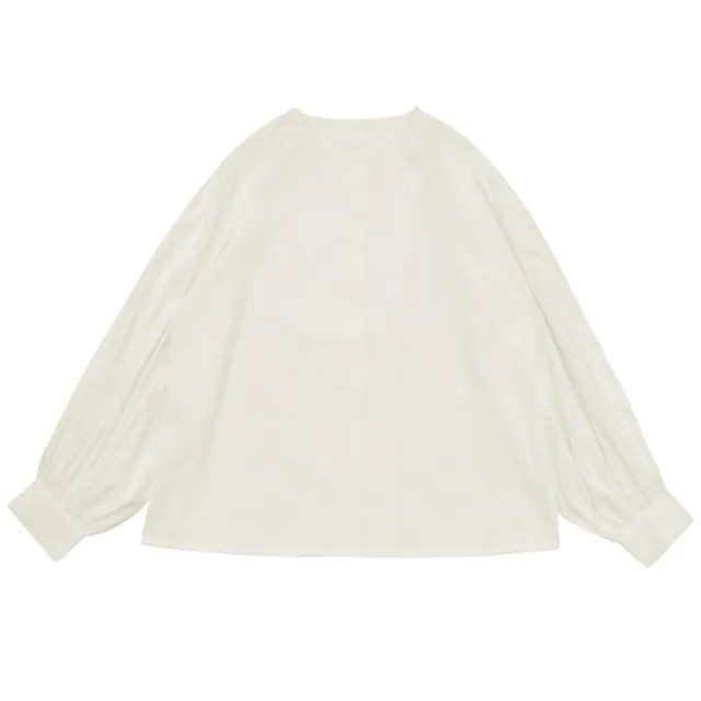 Women's Autumn Crew Neck Shirt White - Shop at LoveMi