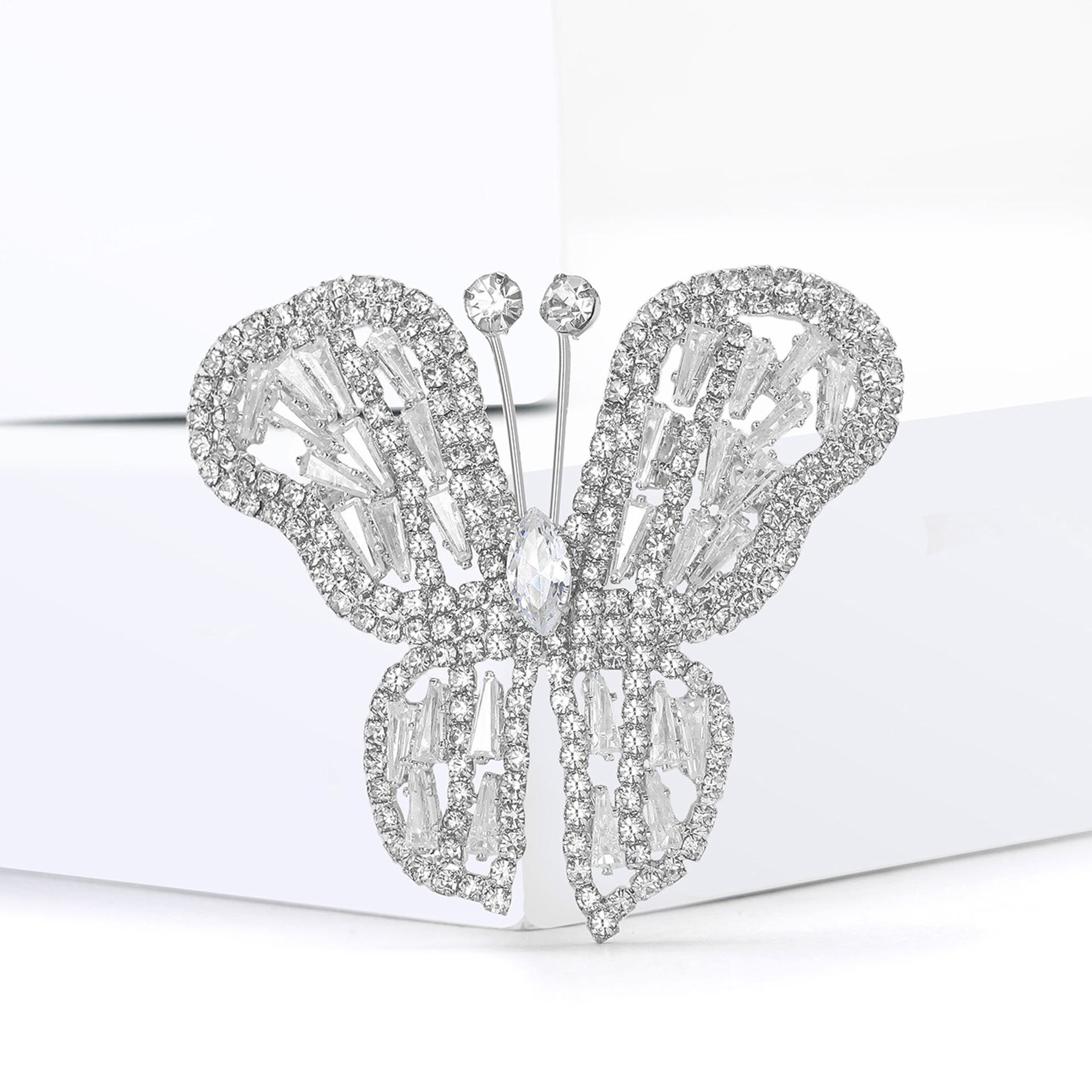 Sterling Silver Butterfly Brooch