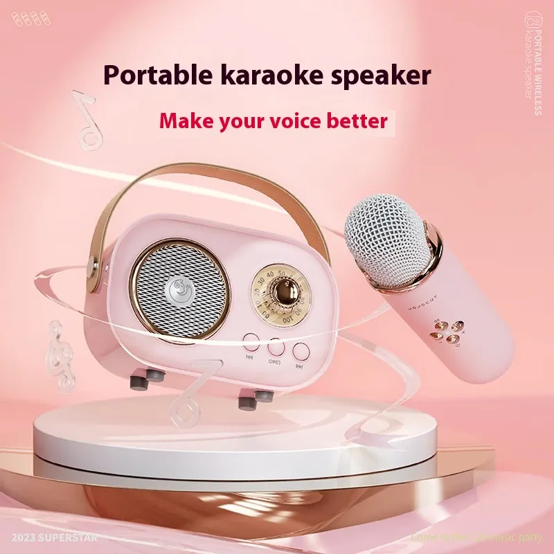 Portable Bluetooth Audio with Wireless Microphone