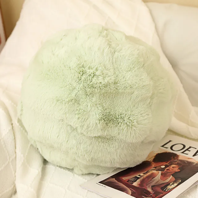 Nordic Style Pillow Sofa Cushion Creative Home Pillow Green Ball - Shop at LoveMi