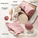Handheld Gift Towel Wool Brush Baby Drool Towel Pacifier Set view 2