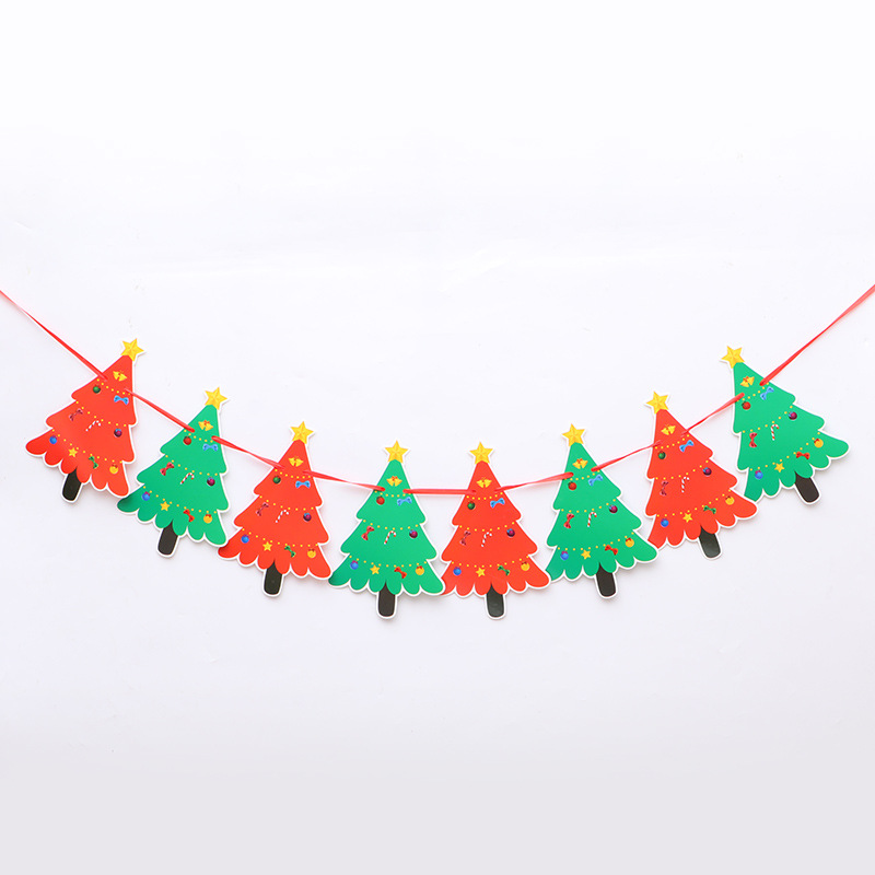 Christmas Tree Hanging Flags