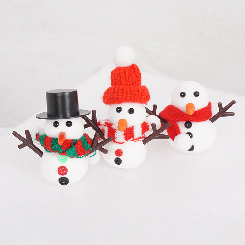 Title 4, Desktop Mini Handmade Pinching Snowball Winter ...