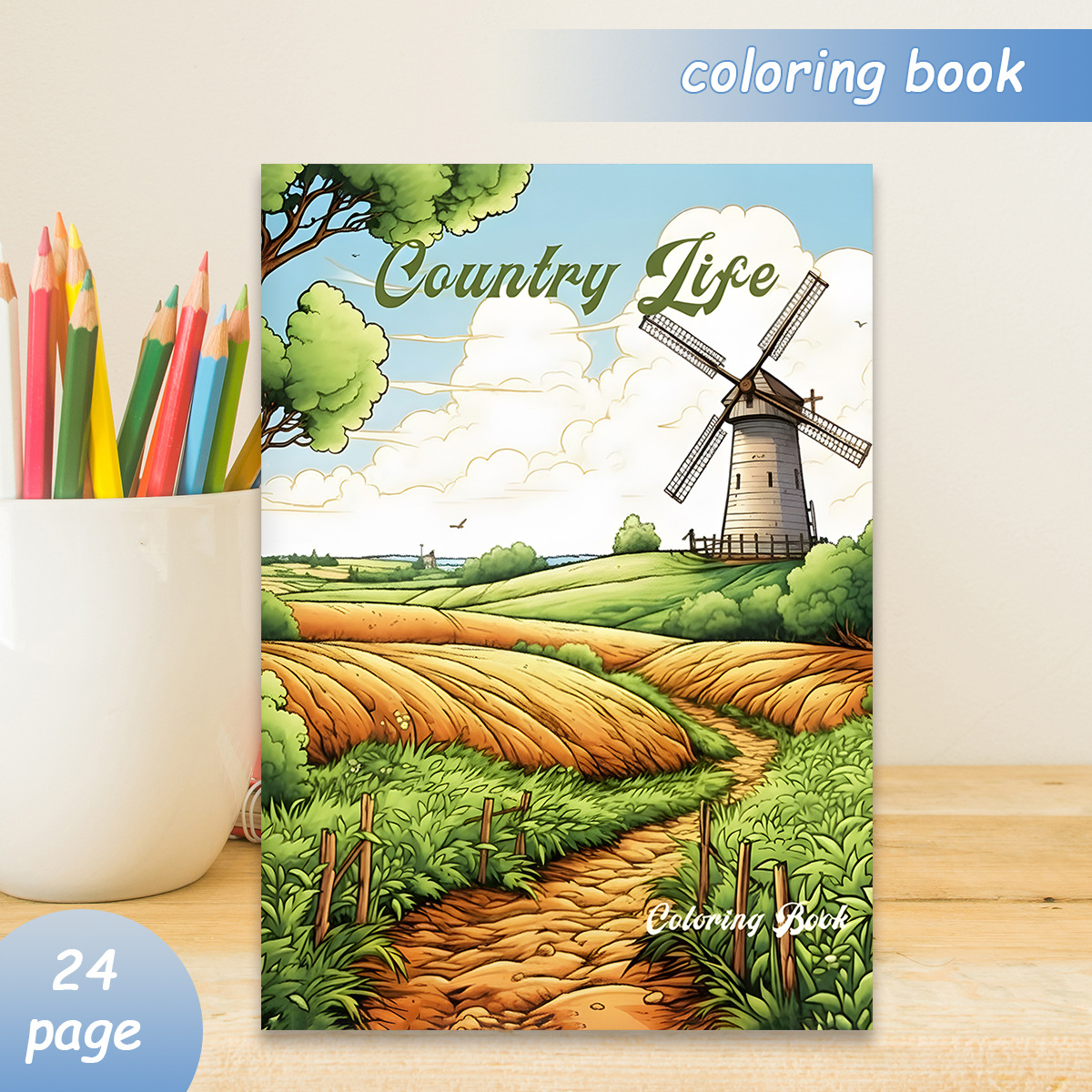 Libro para Colorear y Dibujar A4
