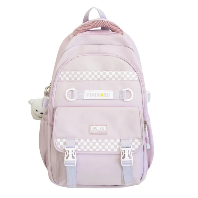 College Student Fashion Large Capacity Lightweight Travel Bag Purple - Shop at LoveMi