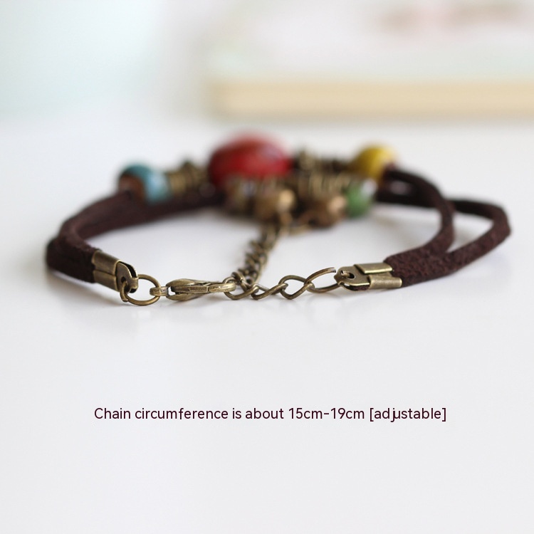 Woven Fashion Popular Ceramic Women's Girlfriends' Bracelet Small Jewelry