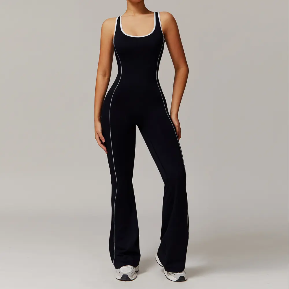 Hollow Beauty Back Yoga Clothes Dance Sports Jumpsuit