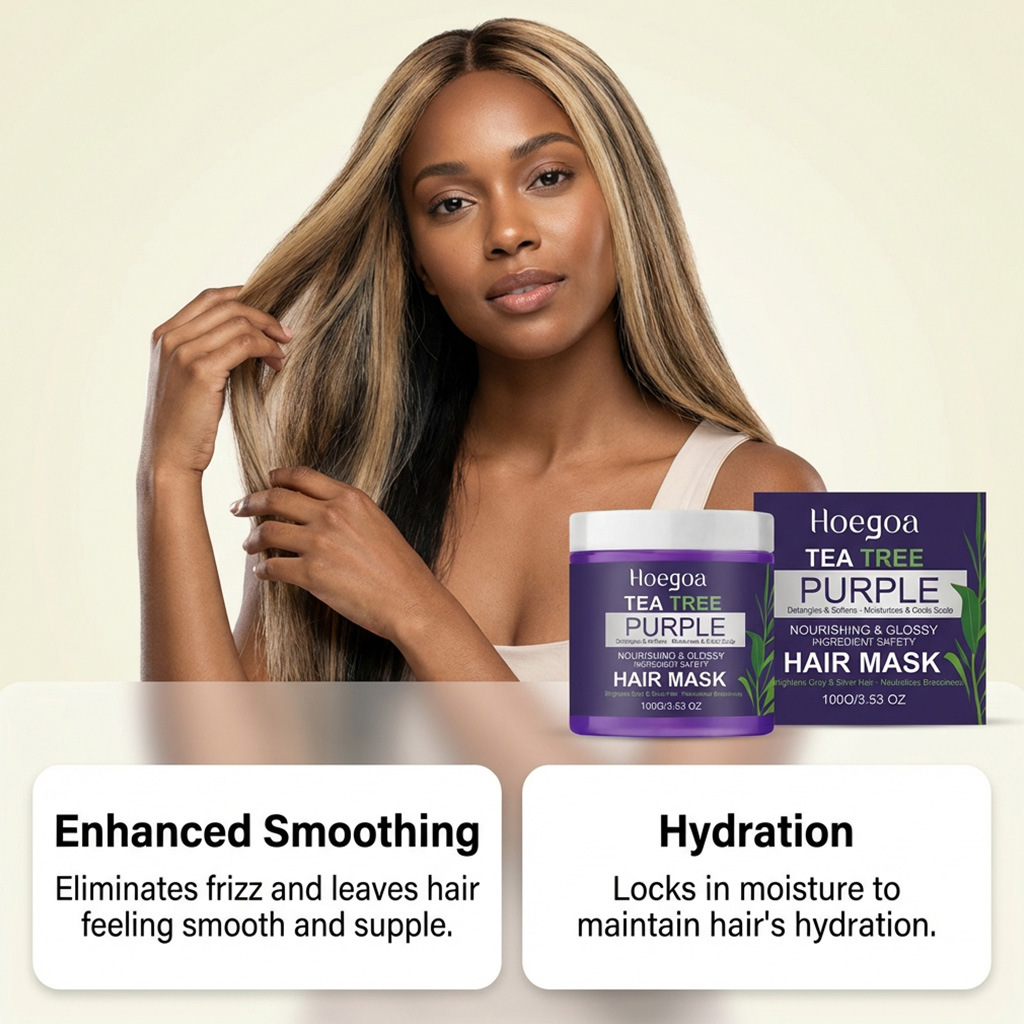 Purple Tea Tree Hair Mask