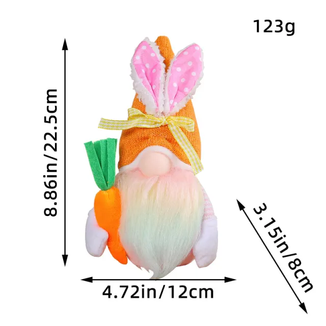 Easter Decoration Small Gift Faceless Doll D33 Ag Rabbit C - Shop at LoveMi