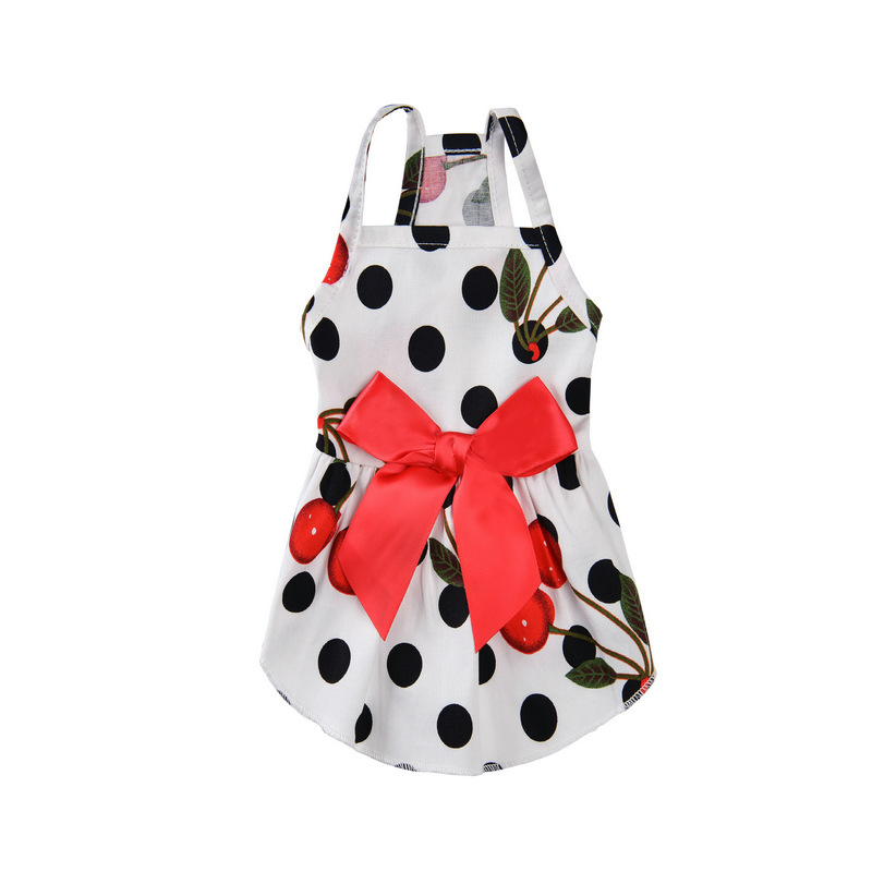 Ribbon Big Polka Dot Elf White