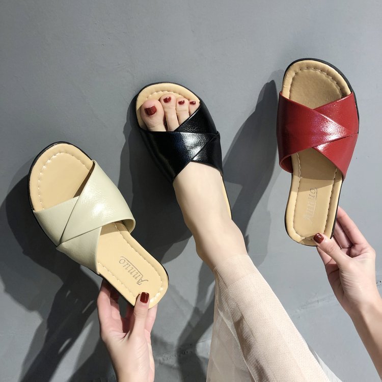 Womens Shoes Summer European And American-style Peep-toe Wedge Sandals