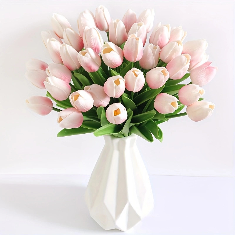 Home-style Hotel Wedding Photography Props Artificial Tulips