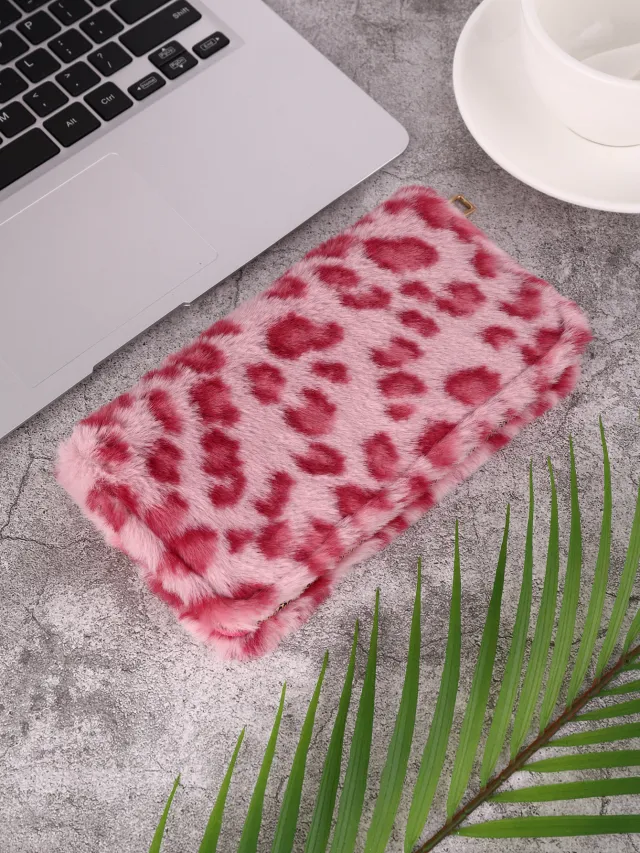 Creative Plush Coin Purse Fashion Leopard Print Leopard - Shop at LoveMi