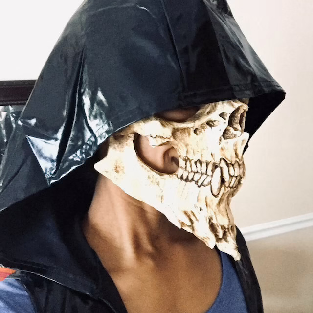Skull Warrior Horror Halloween Mask