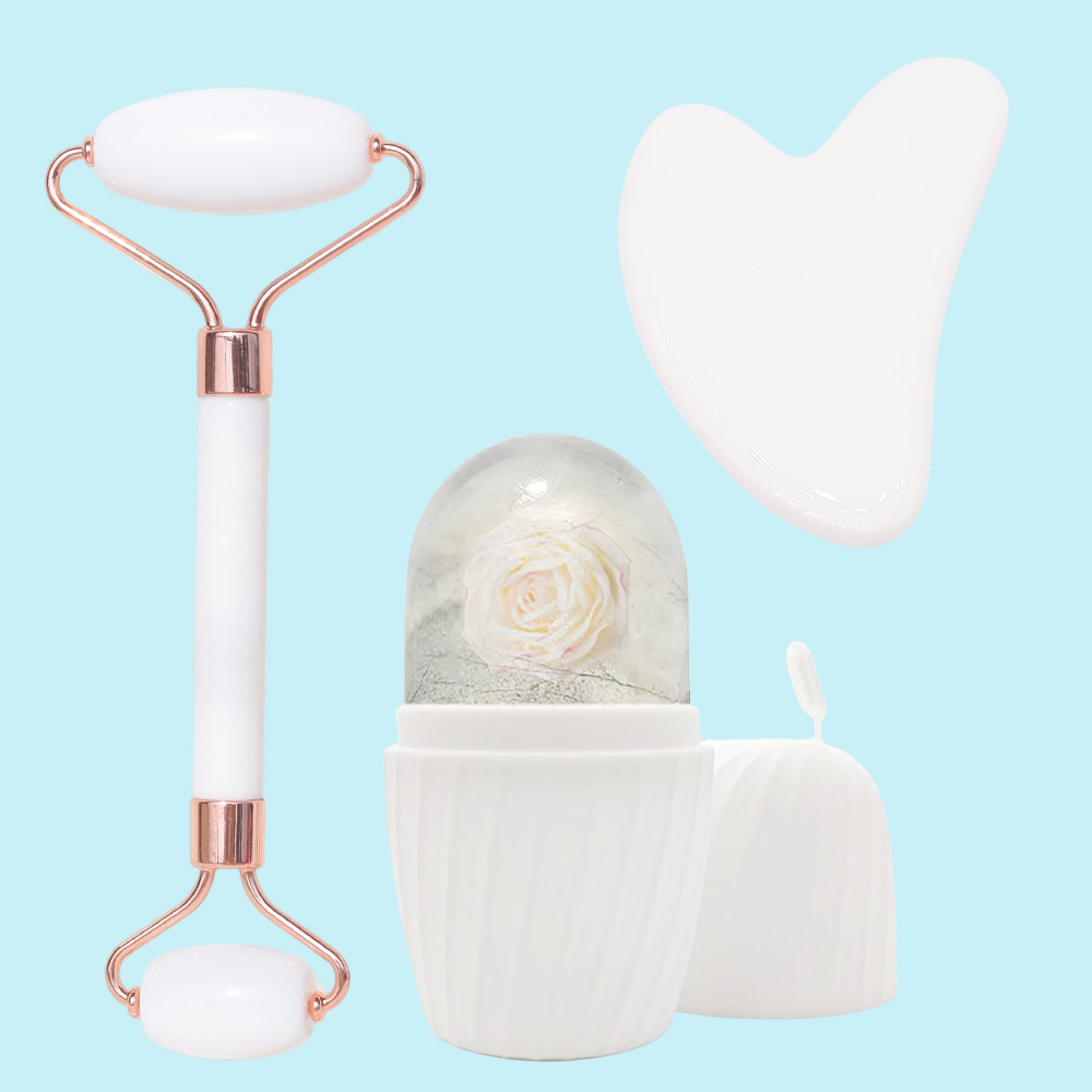 Dual-head Massage Roller Facial Massage Tool Set