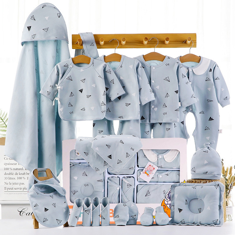 Blue 22PCS Set Four Seasons