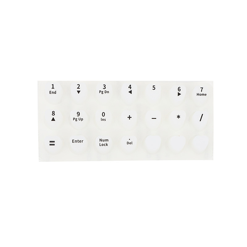 91 Button For Desktop And Notebook Computer Silicone Keyboard Stickers - Image 12