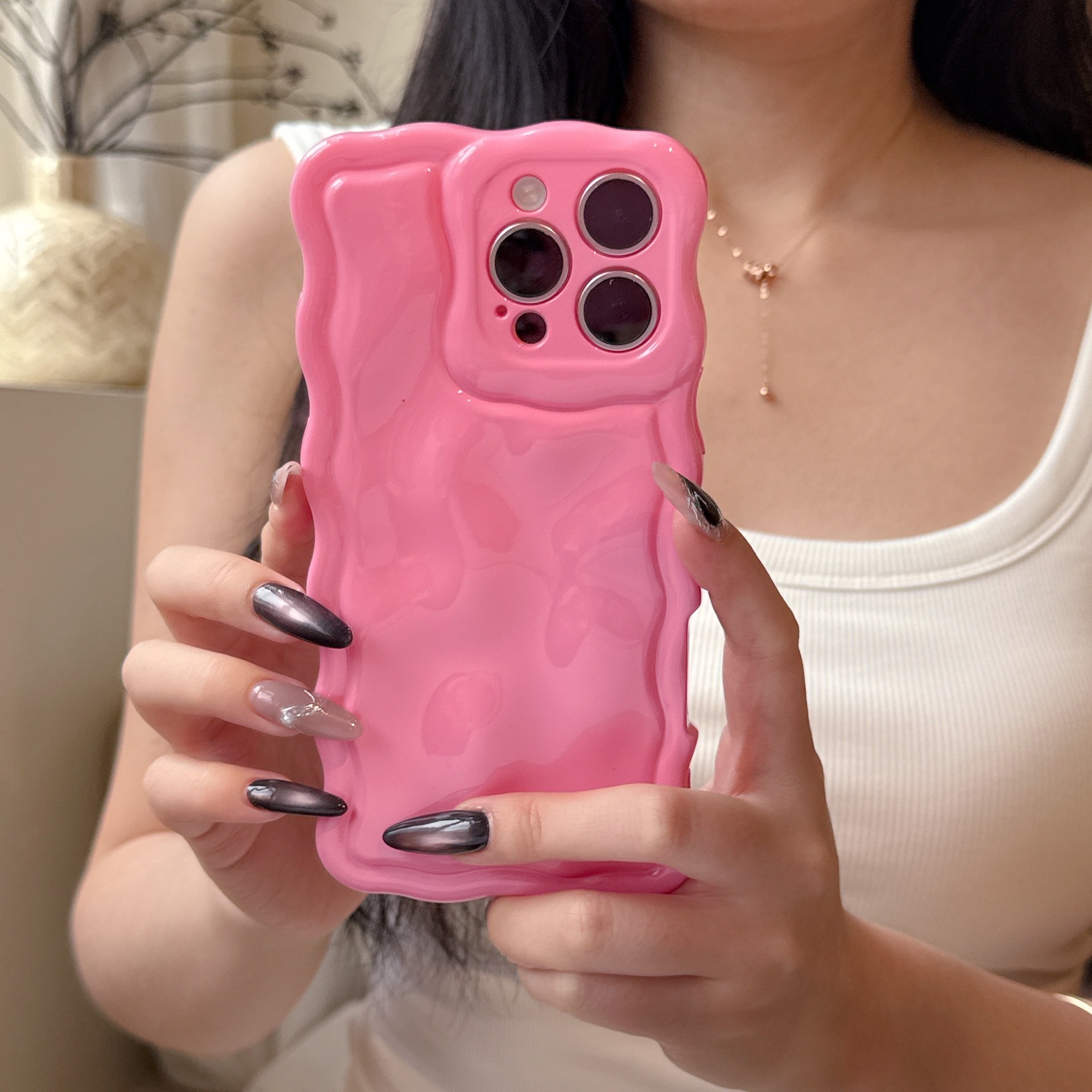 Solid Color Macaron Mobile Phone Soft Case - Image 6