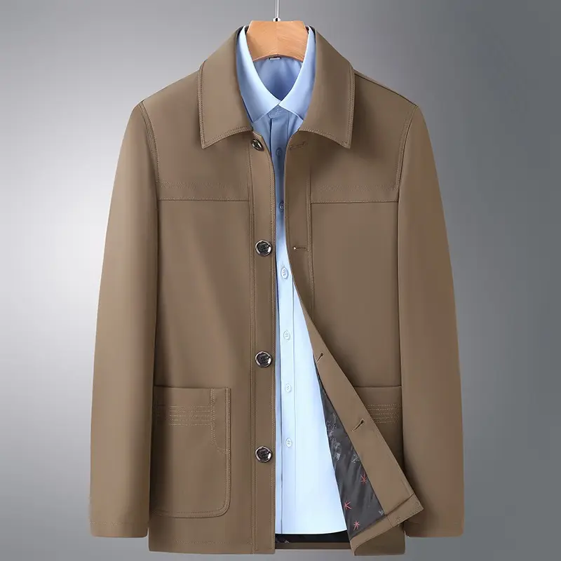 Plus Size Jacket Men's Middle-aged And Elderly