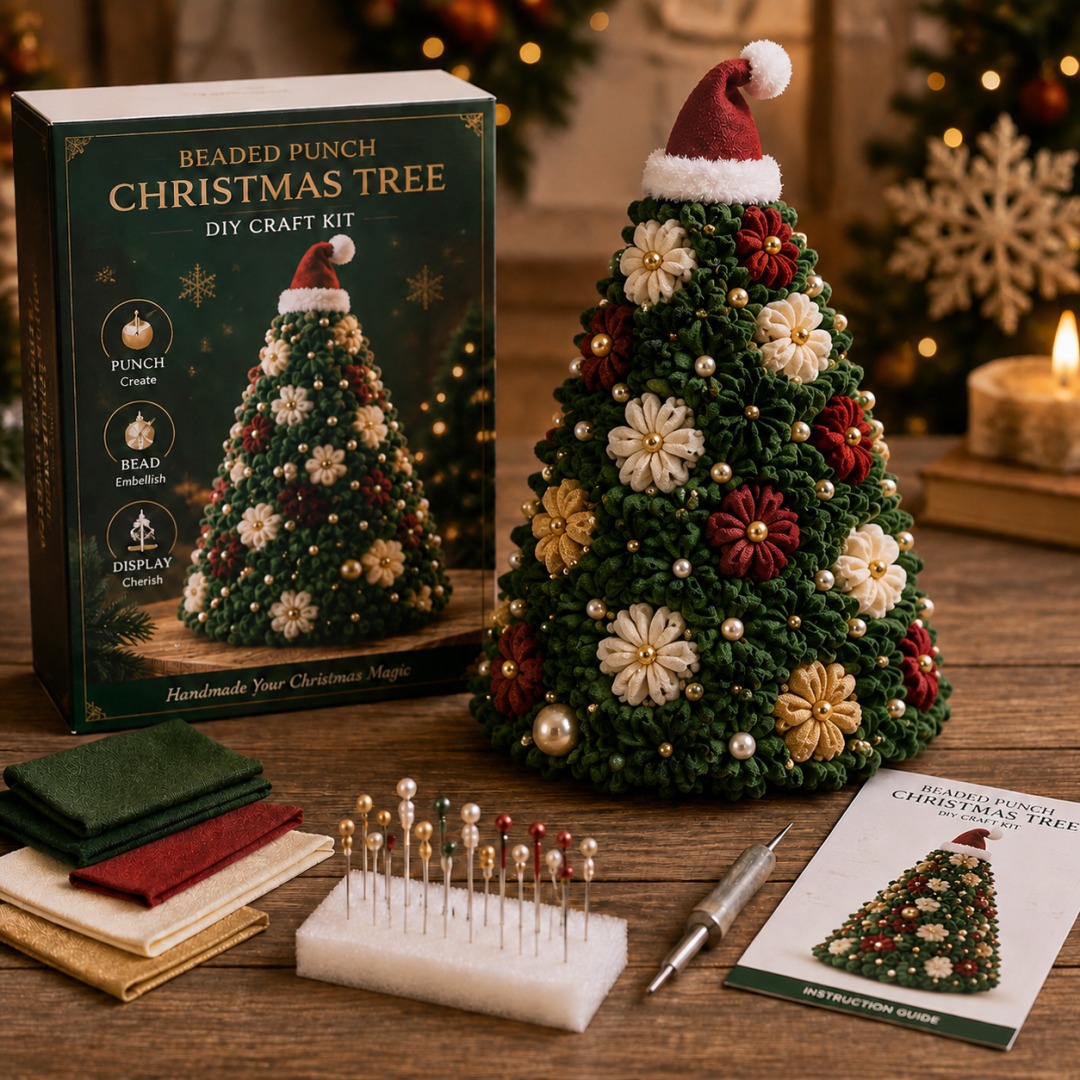 DIY Christmas Tree Decoration Punching Kit