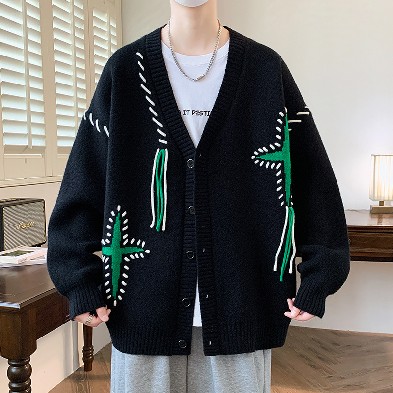 $18.67 Casual Men's Long-sleeved Knit Sweater