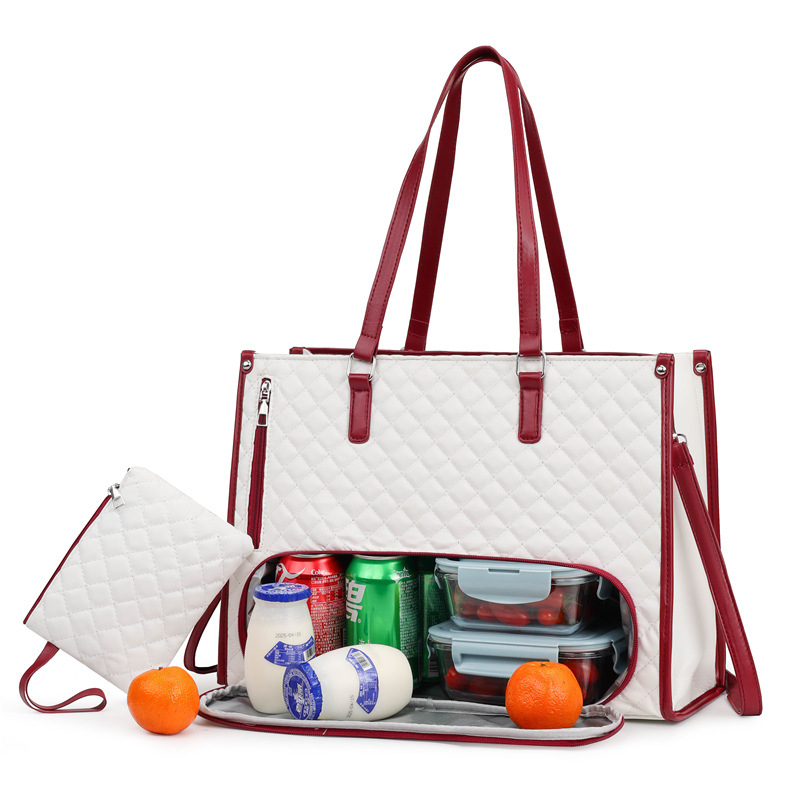 2in1 Tote And Lunch Bag Combo  Extra-large Tote