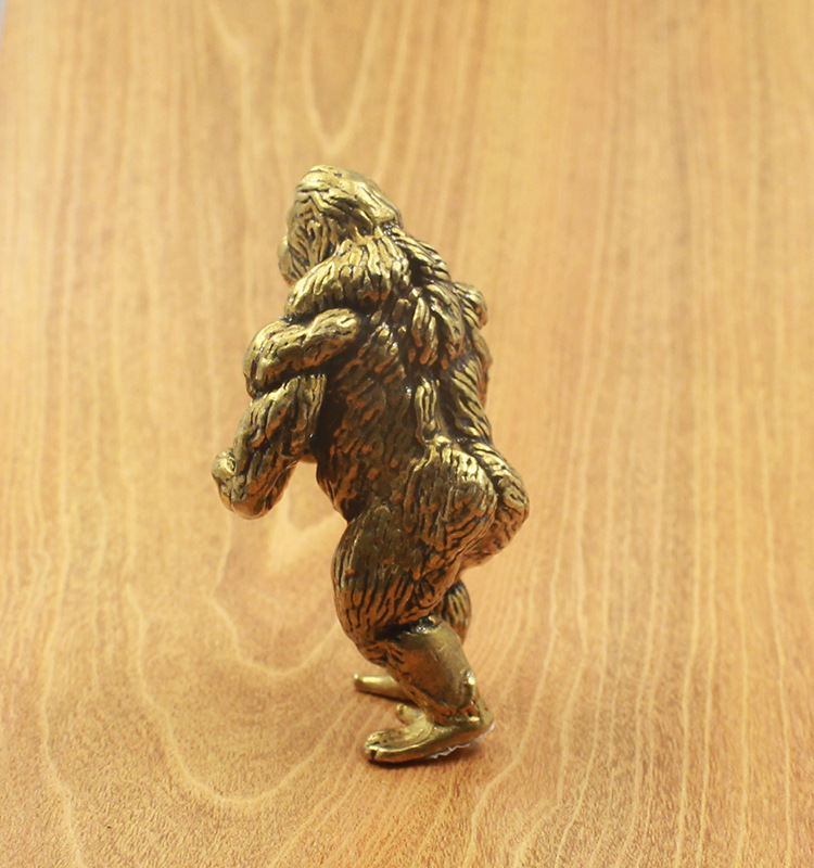 Title 3, Brass Diamond Fitness Orangutan Carving Hallway...