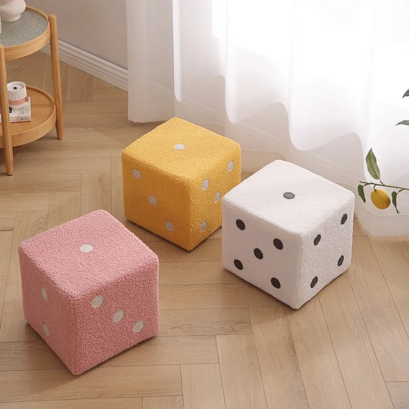 Small Stool Household Stackable Dice Small Bench