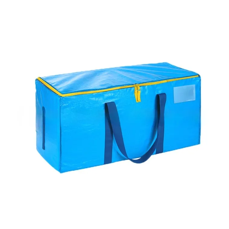 Thickened And Reinforced High-capacity Luggage Bags - Sky Blue