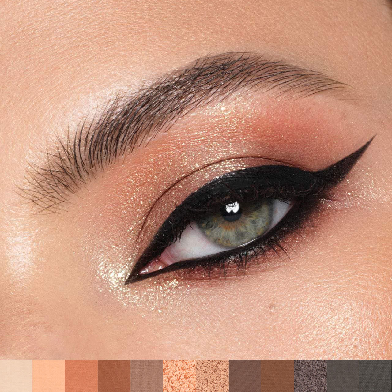 Single-pan 12-color Pearlescent Matte Cute Eyeshadow Palette 6f867197 0207 42f3 9387 940656abdaf3